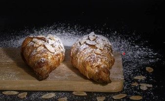 Almond Croissant Photo