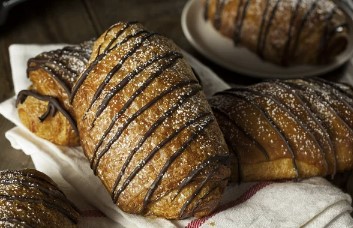 Chocolate Croissant Photo